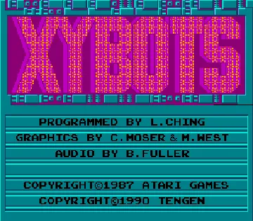 Xybots (USA) (Proto) (Unl) screen shot title